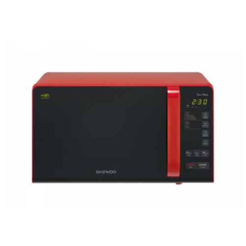 Daewoo mikrohullámú sütő 800 W 20 L piros KOR-6S3DBR