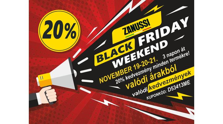 Black Friday Weekend a'la Zanussi